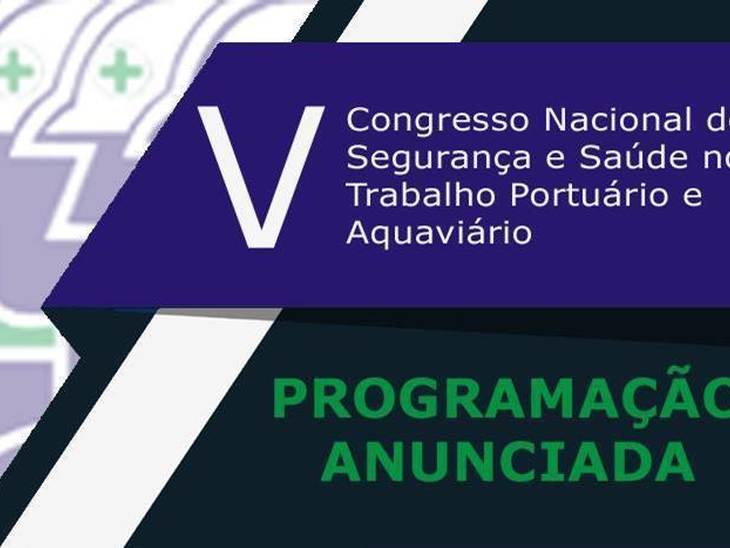 Congresso Portuário e Aquaviário divulga programação 