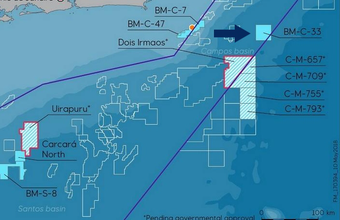 Equinor, Repsol Sinopec Brasil e Petrobras escolhem conceito para o projeto BM-C-33, no Brasil