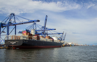 Movimentação de contêineres cresce 15% no Porto de Paranaguá