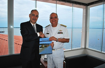Comando Naval recebe visita do Embaixador da Croácia