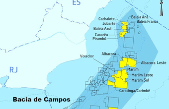 Petrobras inicia venda de 50% de sua participação nas concessões de Marlim, Voador, Marlim Leste e Marlim Sul na BC