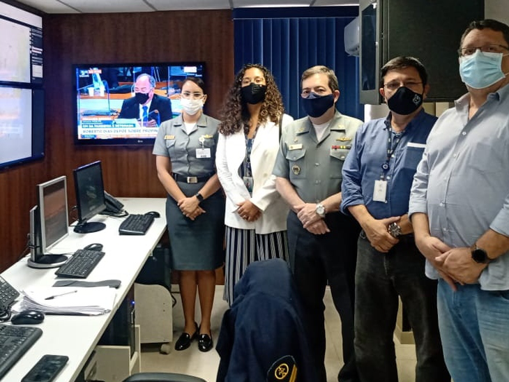 Gestores do Porto do Rio de Janeiro visitam Centro de Comando e Controle da Autoridade Marítima