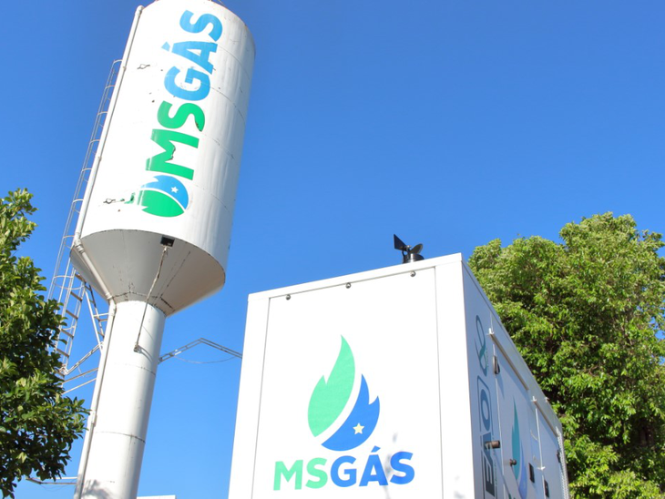 MSGÁS instala gerador de energia elétrica a gás natural