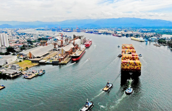 Porto de Santos movimenta 186,4 milhões de toneladas em 2025 e avança para ampliar sua capacidade