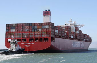 Hamburg Süd batiza “Cap San Antonio” em Le Havre
