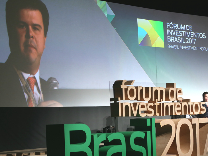 Ministro participa do Fórum de Investimentos Brasil 2017 em São Paulo
