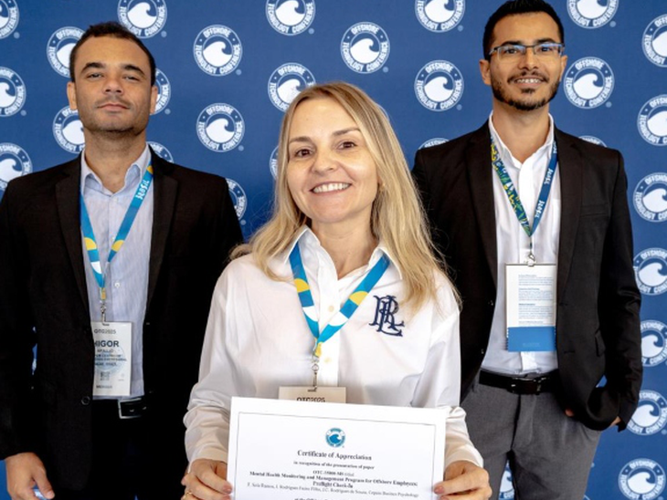 Empresa brasileira é destaque na OTC com estudo inédito sobre saúde mental de trabalhadores offshore