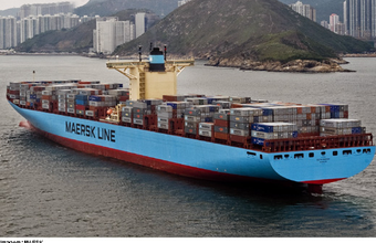 Maersk Line começa a trazer para o país seus meganavios