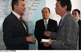 Fialho e Lima recebem comitiva do Ministério dos Transportes chinês
