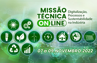 Missão Técnica Online Digitalização, Processos e Sustentabilidade na Indústria