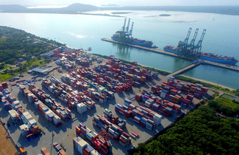 Porto Itapoá cresce 14% em TEUs