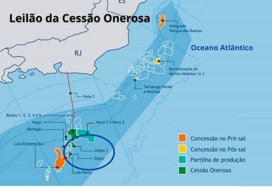 Campos de Atapu e Sépia podem receber investimentos de até R$ 200 bilhões Campos de Atapu e Sépia podem receber investimentos de até R$ 200 bilhões