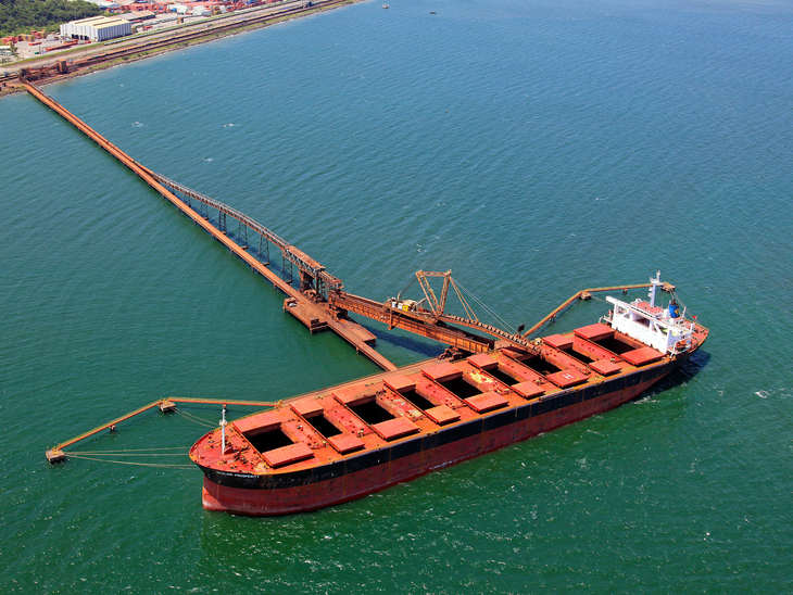 Porto de Itaguaí registra aumento de 60,8% na movimentação da CPBS - Vale