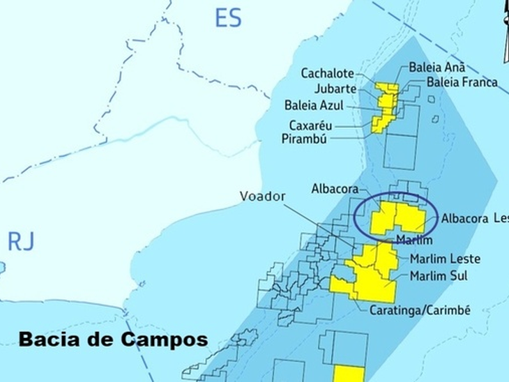 Campos Albacora e Albacora Leste (BC) recebem ofertas, divulga Petrobras