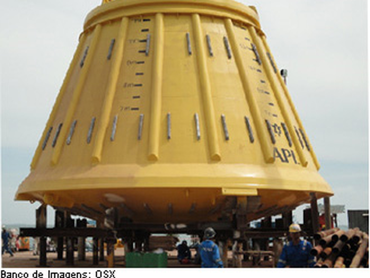 Equipamento do sistema de ancoragem do FPSO OSX-1 chega ao RJ