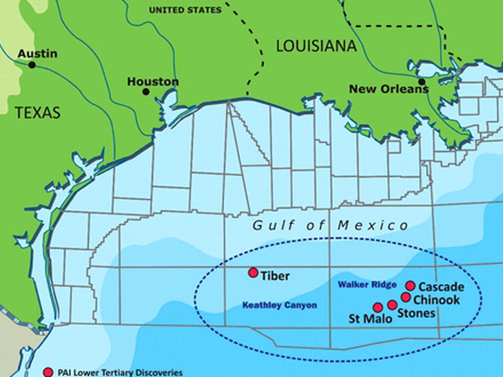 Petrobras faz descoberta de petróleo no Golfo do México 