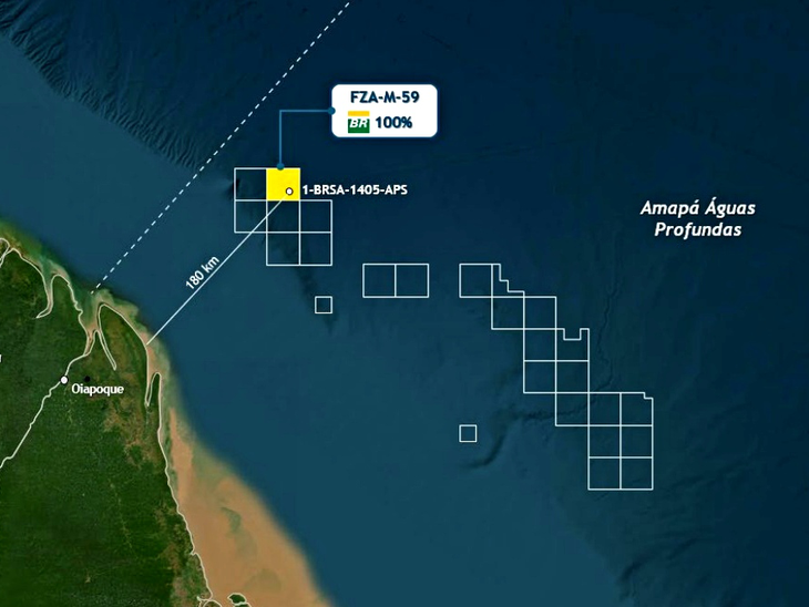 Nova descoberta de petróleo em águas ultra profundas na costa do Amapá