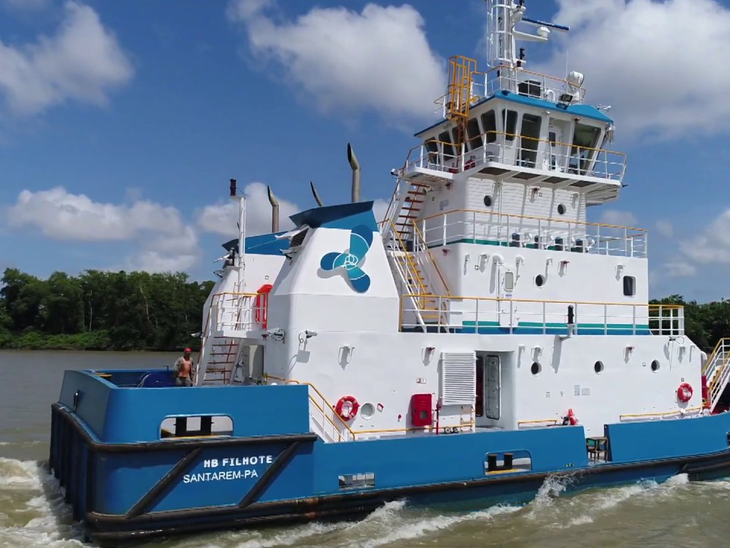 Elpse E3 controle consumo de combustíveis de empurradores