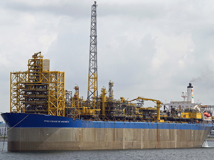 FPSO Cidade de Anchieta inicia produção em Campos