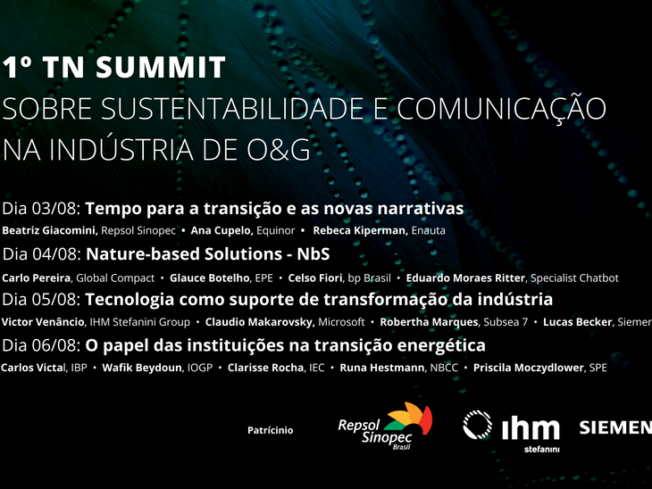 1º TN SUMMIT - Sinergia, Comunicação, Tecnologia são pilares para a Sustentabilidade