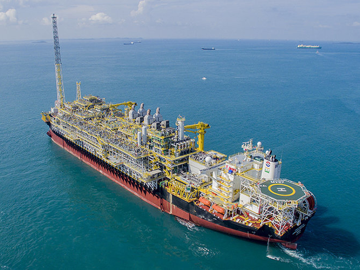 FPSO Guanabara MV31 da MODEC lidera a produção de óleo e gás, de acordo com o ranking da ANP