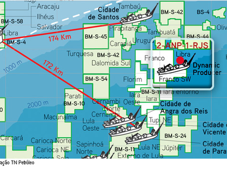 Onze empresas pagaram taxa de participação para a 1ª rodada do pré-sal