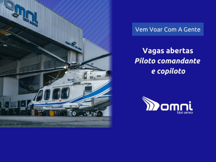 Omni Escola de Aviação Civil abre inscrições para nova turma  de Piloto Privado de Helicóptero