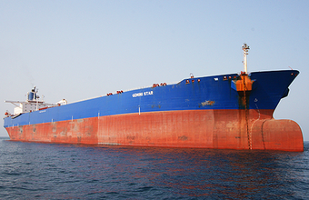 OSX recebe navio VLCC  