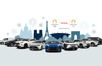 Toyota fornecerá mobilidade sustentável para todos nos Jogos Olímpicos e Paralímpicos de Paris 2024