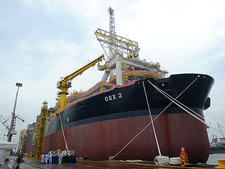 SBM Offshore entrega FPSO OSX-2