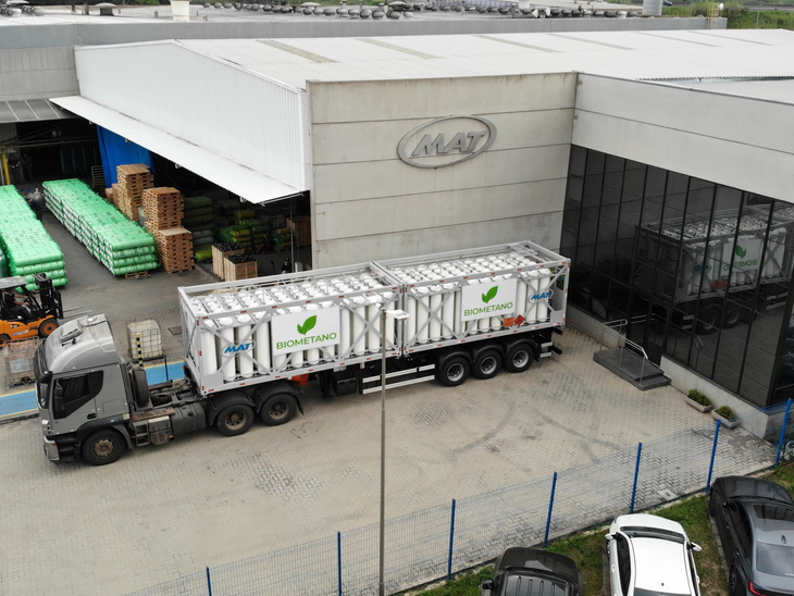 MAT bate recorde de instalações de sistemas de compressão para gás em 2025, com foco em biometano
