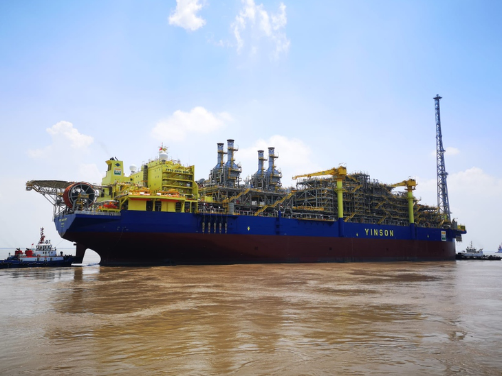 Segue para o campo de Marlim (BC) o FPSO Anna Nery