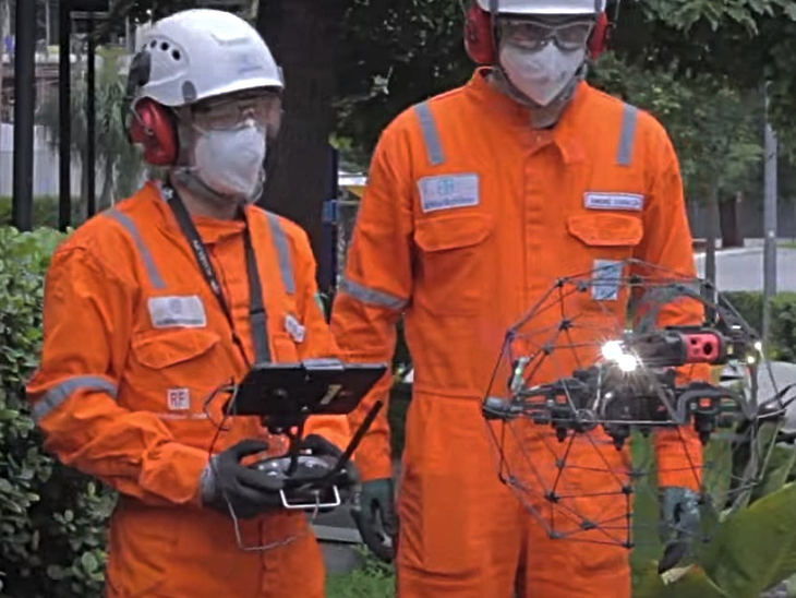 Enel de São Paulo vai usar drone para inspecionar rede de distribuição subterrânea