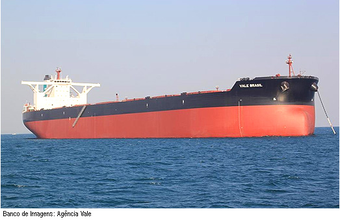 Supernavio da Vale atraca pela primeira vez em Kimitsu