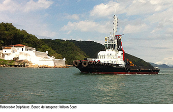 Wilson Sons batiza o rebocador Delphinus