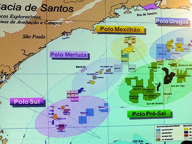 Petrobras reavalia logística para Bacia de Santos