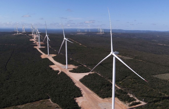 No Sul da Bahia, novo parque de energia eólica da CGN Brasil colabora com produção recorde no país