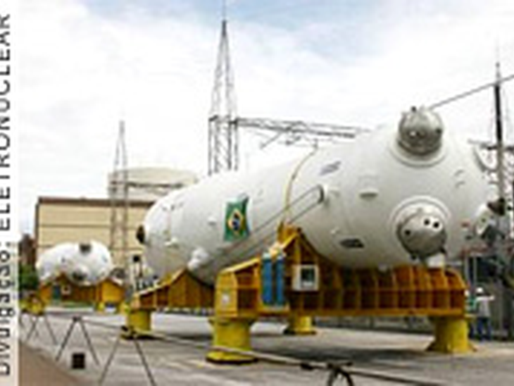 Novos geradores de vapor de Angra1 chegam à Central Nuclear