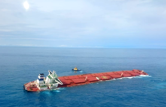 Navio contratado pela Vale corre risco de naufrágio no litoral do Maranhão