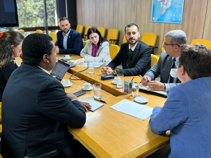 Equipe do Porto de Imbituba se reúne com o Secretário Nacional de Portos