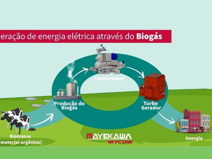 Cogeração via Biogás é alternativa sustentável para geração de energias elétrica e térmica