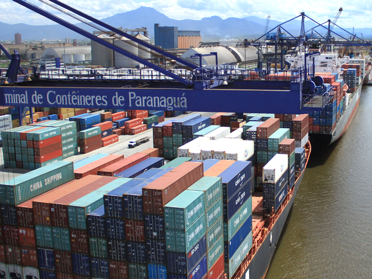 Parceria com iniciativa privada transforma o Porto de Paranaguá