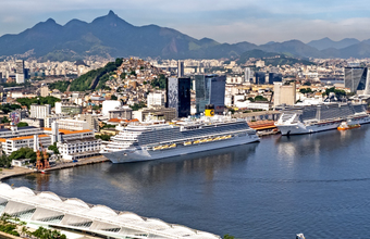 Porto do Rio de Janeiro receberá sete navios de cruzeiro durante o Carnaval