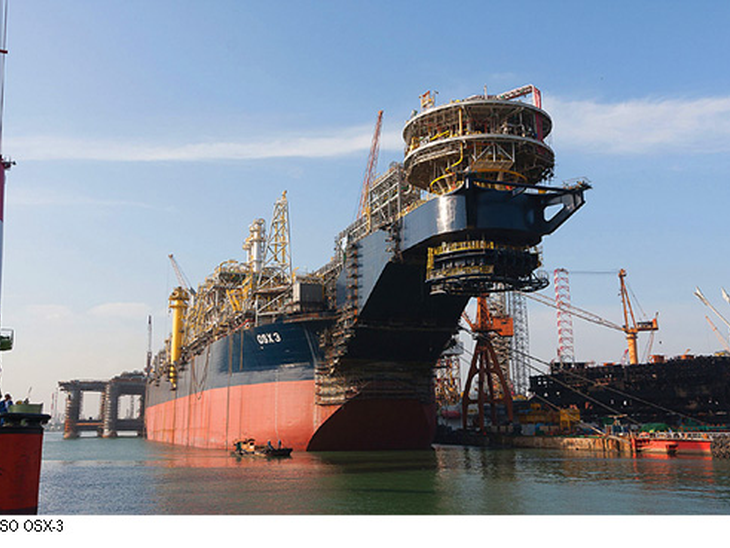 OSX realiza cerimônia de batismo do FPSO OSX-3