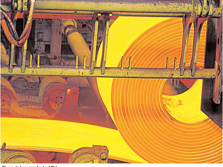 Produção de aço bruto cai 6,2% em fevereiro deste ano