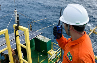 Petrobras instala sensor para medições de vento no campo de Pescada (RN)