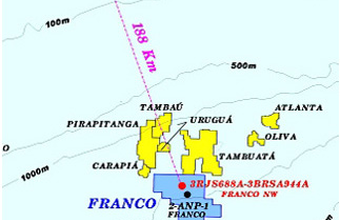 Primeiro poço na Cessão Onerosa confirma potencial da área de Franco