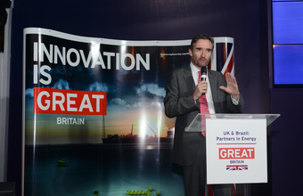 Parceria no setor de energia entre Reino Unido e Brasil é celebrada