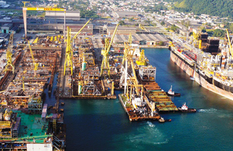 Chega ao estaleiro Brasfels a P-69 para integração dos módulos, a FPSO será instalada no campo de Lula Extremo Sul