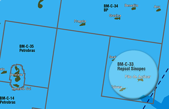 Repsol Sinopec confirma potencial do bloco BM-C-33